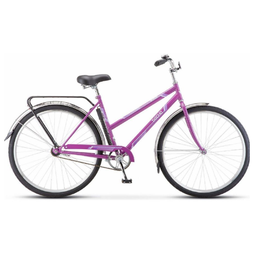 фото Городской велосипед десна вояж lady 28 (2017) 20 фиолетовый (требует финальной сборки)