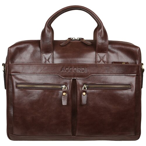 фото Accordi деловая сумка accordi 7122 brown