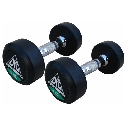 фото Гантели dfc набор гантелей неразборных dfc powergym db002 2х5 кг