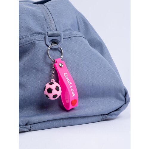 фото Брелок anima wood мяч футбольный розовый / брелок на ключи / брелок на сумку / брелок на рюкзак / брелок детский / брелоки мужские