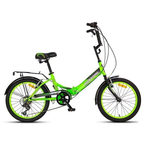 фото Велосипед compact 20s y20s-2 (зелено-черный) maxxpro