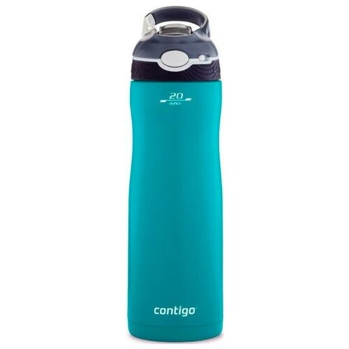 фото Термос-бутылка contigo ashland chill 0.59л. бирюзовый (2127883)