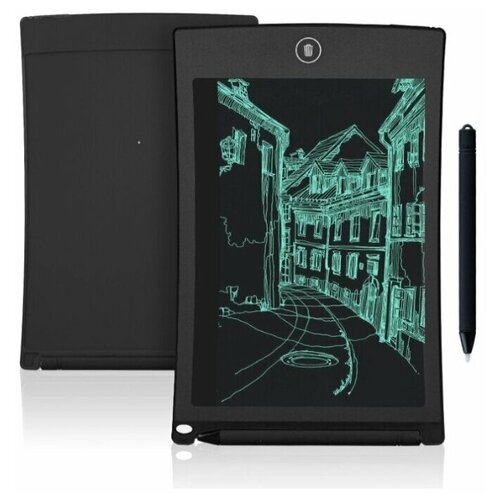 фото Графический планшет с экраном для заметок и рисования goodly writing tablet, интерактивный, сенсорный с lcd дисплеем, 8.5 дюймов