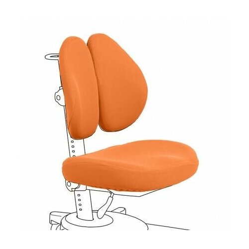 фото Чехол для кресла fundesk pittore оранжевый