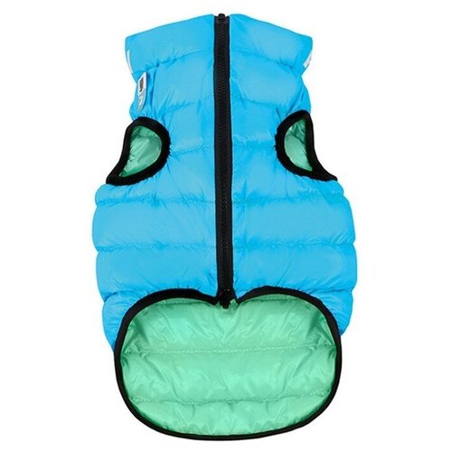 фото Airyvest курточка двухсторонняя, салатово-голубая xs 25