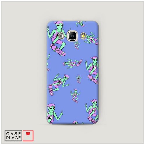 фото Чехол пластиковый samsung galaxy j7 2016 ayy lmao скейтер case place