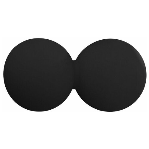 фото Мячик массажный двойной для йоги in193 indigo черный 12,6*6,3 см