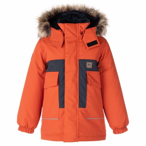 фото Куртка kerry, размер 134, оранжевый