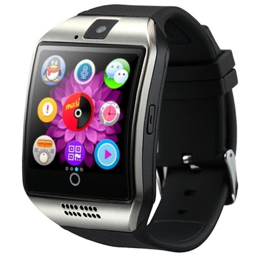 фото Смарт часы smart watch q18 серебристые aspect