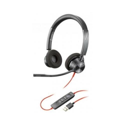 фото Plantronics blackwire 3320-m usb-a - проводная гарнитура для пк с шумоподавлением (стерео, usb-a, ms teams)