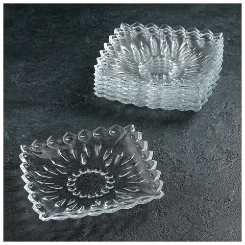фото Набор тарелок "diplomat", d=18 см, 6 шт isfahan glass