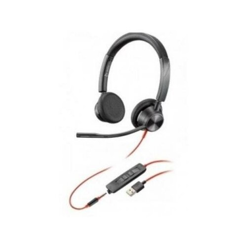 фото Plantronics blackwire 3325 usb-a - проводная гарнитура для пк и мобильных устройств с шумоподавлением (стерео, usb-a/jack 3.5)