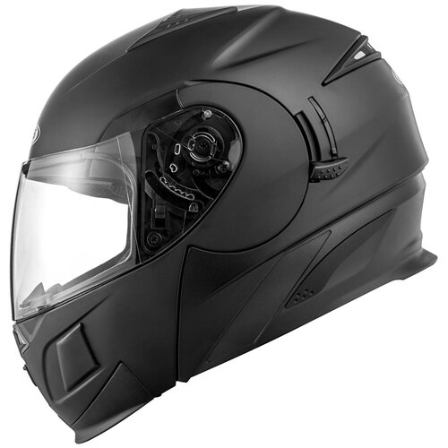 фото Zeus шлем модуляр zs-3020 термопластик, мат черный xl zeus helmet