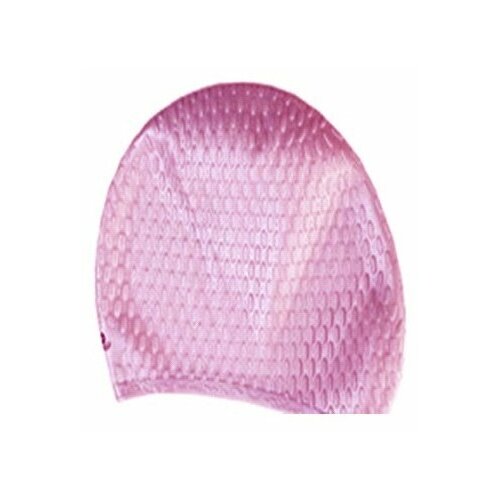 фото Шапочка для плавания silicone длин волос, рифл indigo sc700/705 розовый