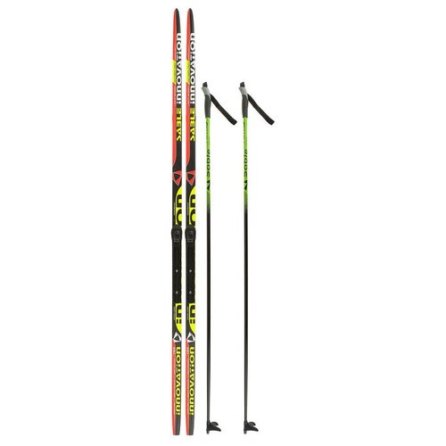 фото Комплект лыжный бренд цст (195/155 (+/-5 см), крепление: nnn), цвета микс 783011 mikimarket