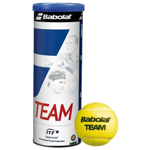 фото Мяч теннисный babolat team 3b, арт.501041
