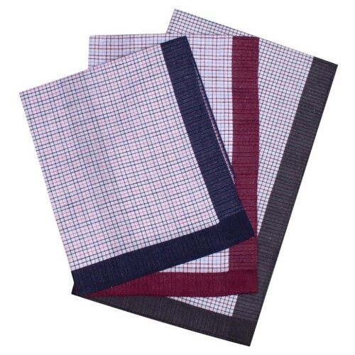 фото Комплект из 6 предметов etteggy мужские носовые платки, 45430l темно-синий