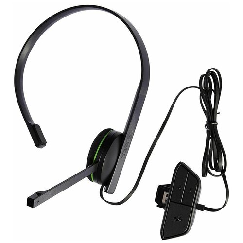 фото Гарнитура проводная microsoft wired chat headset (s5v-00007) (xbox one)