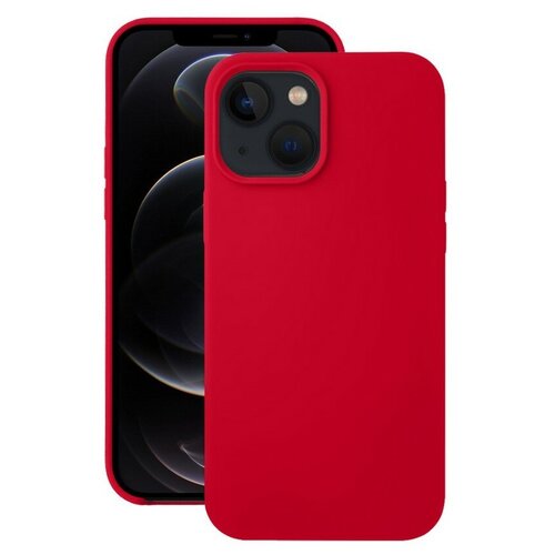 фото Силиконовая накладка без логотипа (silicone case) для apple iphone 13 pro max (6.7) красный opt-mobile