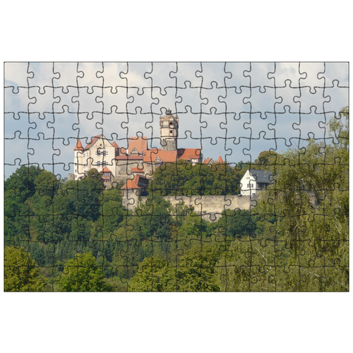 фото Магнитный пазл 27x18см."роннебург, исторический, замок" на холодильник lotsprints