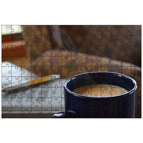 фото Магнитный пазл 27x18см."чай, чашка, кружка" на холодильник lotsprints