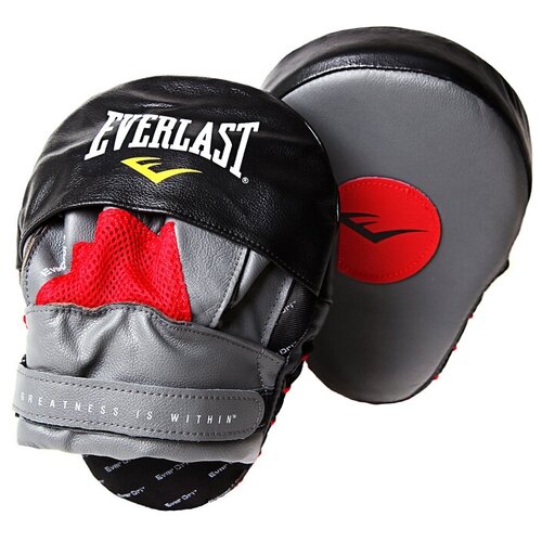 фото Everlast лапы everlast изогнутые mantis punch mitts красно-черные