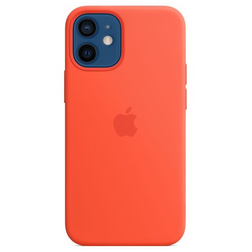 фото Чехол apple чехол apple magsafe для iphone 12 mini, cиликон, «cолнечный апельсин