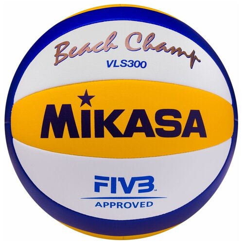 фото Мяч волейбольный vls 300 fivb beach official ball mikasa