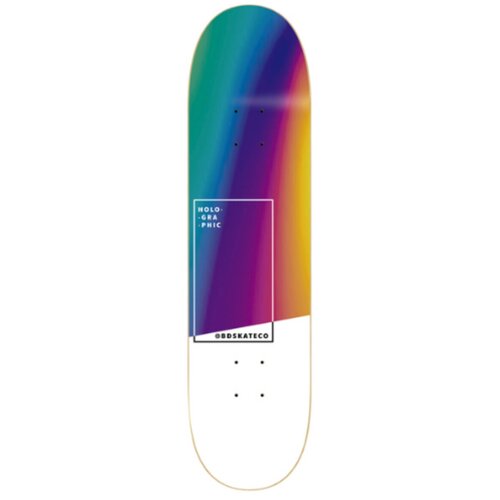 фото Дека для скейтборда bd holographic - rainbow - 8x31.75 bd skate co