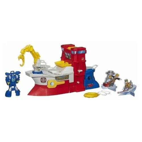 фото Игровой набор hasbro playskool heroes катер и погрузчик