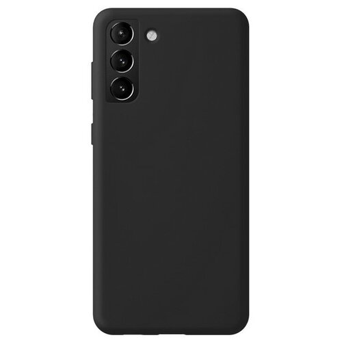 фото Чехол-накладка силикон deppa liquid silicone pro case d-870010 для samsung s21 plus черный