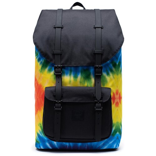 фото Городской рюкзак herschel little america 25, rainbow tie dye