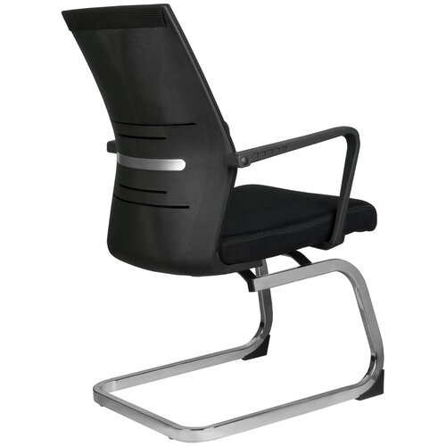 фото Конференц кресло с подлокотниками riva chair g818 черный цвет, сетка