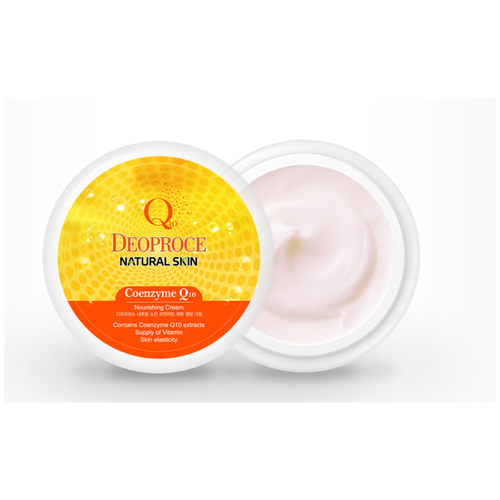 фото Deoproce крем для лица и тела питательный с коэнзим q10. skin coenzyme q10 nourishing cream, 100 гр.