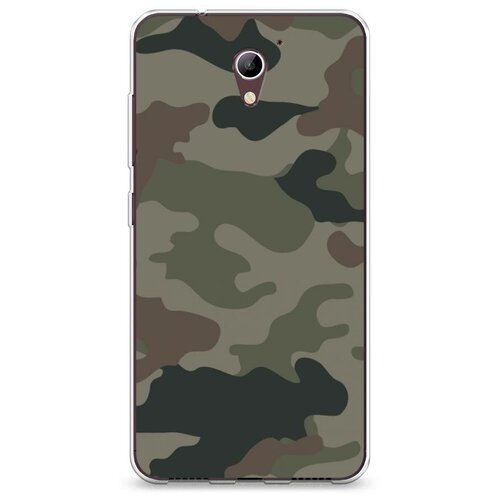 фото Силиконовый чехол "камуфляж 1" на zte zte blade a510 / зте блейд а510 case place