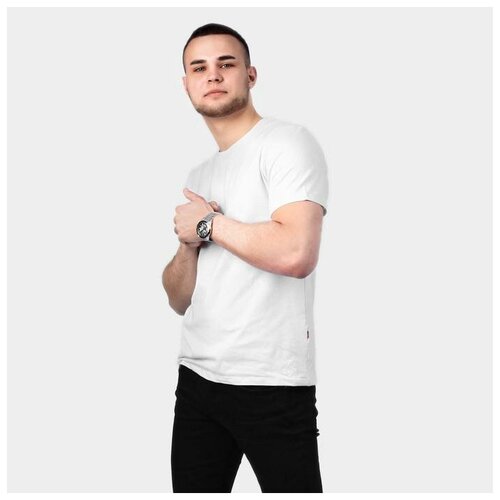 фото Sl russian brand футболка sl basic, 46, белый