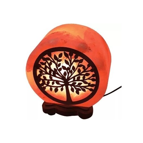 фото Wonder life лампа солевая wonder life "круг-5" 2-3кг "денежное дерево