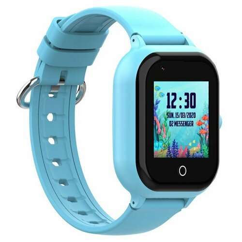 фото Часы с видеозвонком smart baby watch wonlex kt24 (голубой)