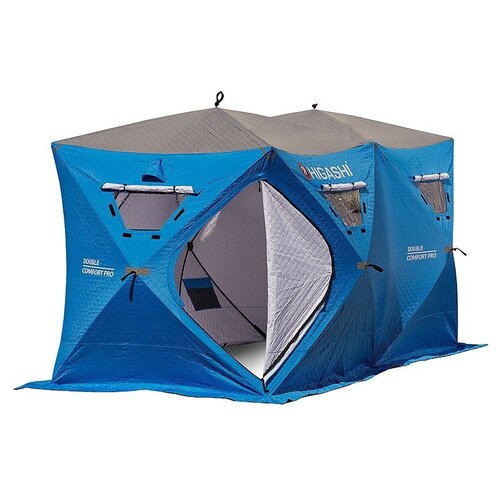 фото Зимняя палатка куб higashi double comfort pro dc трехслойная