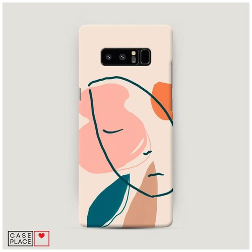 фото Чехол пластиковый samsung galaxy note 8 грусть case place