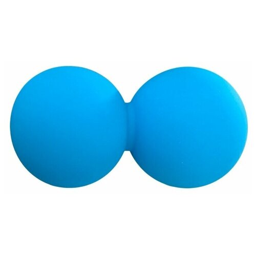 фото In193 мячик массажный двойной для йоги indigo синий 12,6*6,3 см