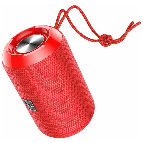 фото Беспроводная bluetooth колонка hoco trendy sound sports wireless speaker, красный lychi