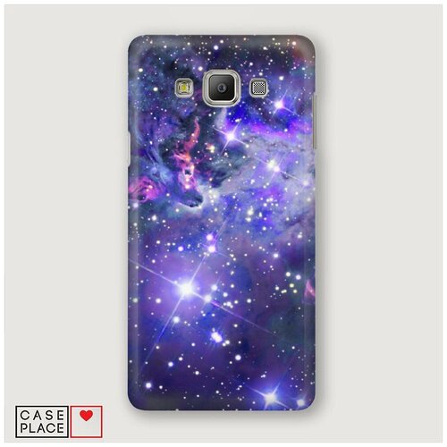Чехол Пластиковый Samsung Galaxy A5 Яркая галактика