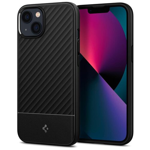 фото Чехол-накладка spigen core armor (acs03555) для iphone 13 (matte black) sgp