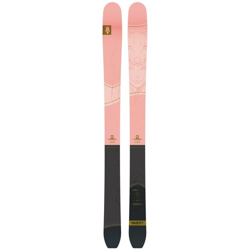 фото Горные лыжи majesty 2021-22 vadera pink/black (см:176)