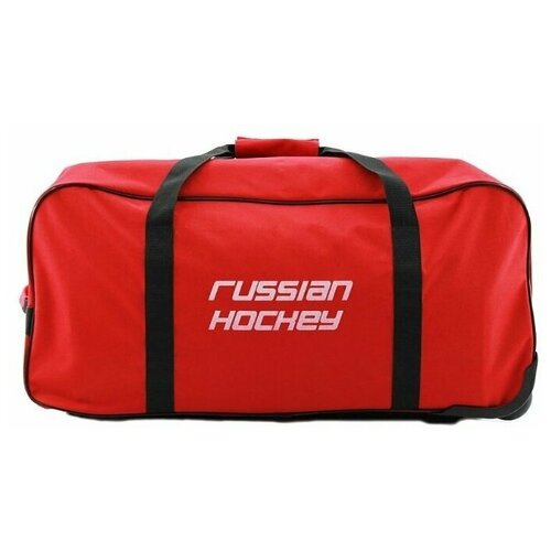 фото Баул хоккейный, сумка спортивная на колесах bitex 24-201 красный,черный