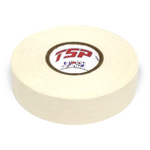 фото Лента для крюка tsp cloth hockey tape 24мм x 22.8м white (размер 24мм x 22.8м, цвет белый) tps