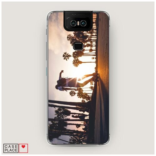 фото Силиконовый чехол "хобби скейт 2" на asus zenfone 6 zs630kl / асус зенфон 6 zs630kl case place