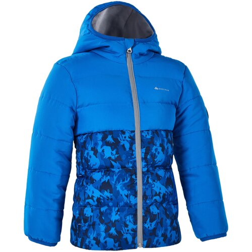 фото Куртка утепленная для мальчиков cn xwarm kid, размер: 4-5 лет (103-112 см), цвет: темно- синий/синий графит/ярко- синий quechua х декатлон decathlon