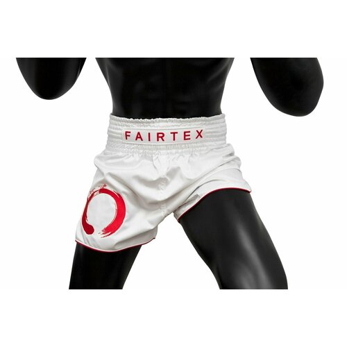 фото Шорты fairtex, размер l, красный, белый
